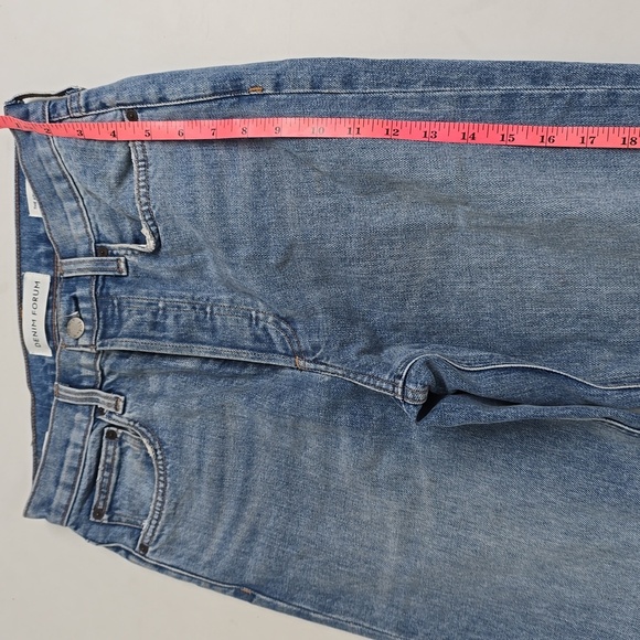 Denim Forum Women's Straight Leg Jeans - Light Blue - Picture 4 of 12